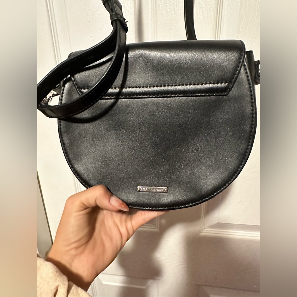 Rebecca Minkoff Astor Saddlebag in black